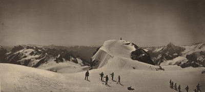 Titlis 山顶，瑞士，1866 年（照片） 作者 阿道夫·布劳恩（Adolphe Braun）