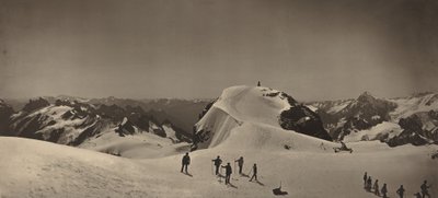 瑞士蒂特利斯山顶 作者 阿道夫·布劳恩（Adolphe Braun）