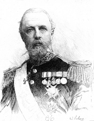 奥斯卡二世（1829-1907），瑞典和挪威国王 作者 Adolphe Lalauze