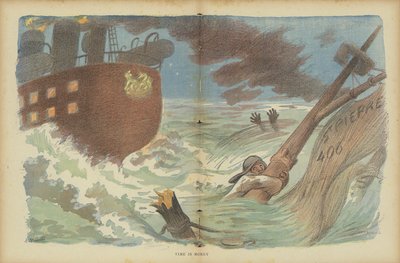 笑的插图 作者 Adolphe Leon Willette