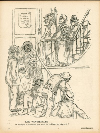 黄油板，第199号，彩色讽刺画 作者 阿道夫·莱昂·威莱特