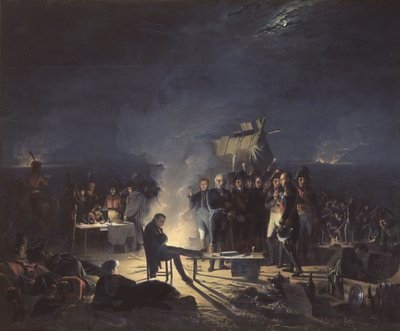 1809年7月5日至6日夜间，在瓦格拉姆战场上的拿破仑战役1 作者 阿道夫·罗恩（Adolphe Roehn）