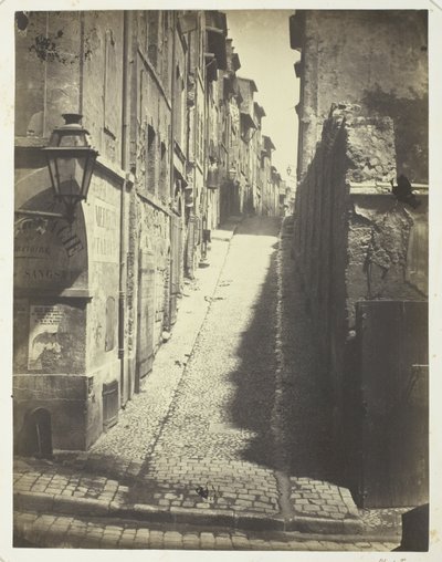 大卡梅尔街，从圣马尔特街望去 作者 阿道夫·特里斯（Adolphe Terris）
