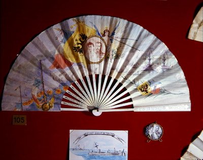 纪念1896年俄罗斯官方访问法国的物品（混合媒体）。 作者 阿道夫·托马斯（Adolphe Thomasse）