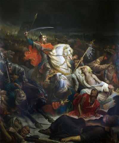库利科沃战役（1849 年） 作者 阿道夫·伊冯（Adolphe Yvon）
