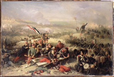 拍摄马拉科夫，1855年9月8日 作者 Adolphe Yvon