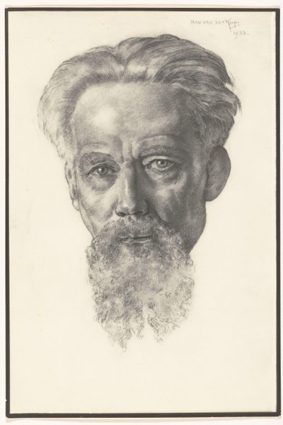 Han van der Kop 的男子肖像摄影再现 作者 阿德里安·比吉尔