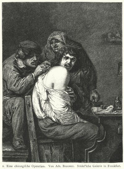 背部操作 作者 Adriaen（之后）Brouwer