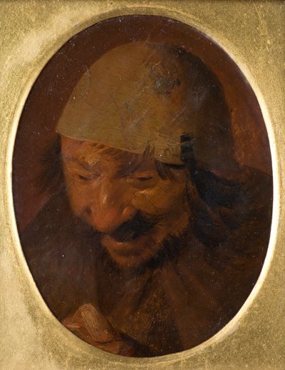 Portrait of Peasant 作者 阿德里亚恩（attr.to）布劳维尔