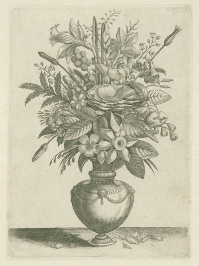 花瓶插花，包括喇叭水仙
花卉（系列名称） 作者 西奥多·加勒
