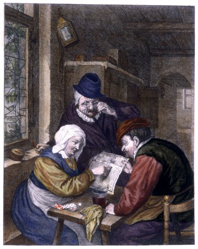 在占星师那里 作者 阿德里亚恩·扬斯（Adriaen Jansz）。范·奥斯塔德