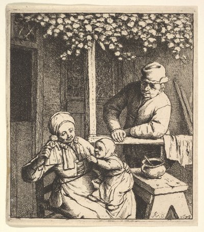 娃娃，1610-185。 作者 阿德里亚恩·扬斯（Adriaen Jansz）。范·奥斯塔德