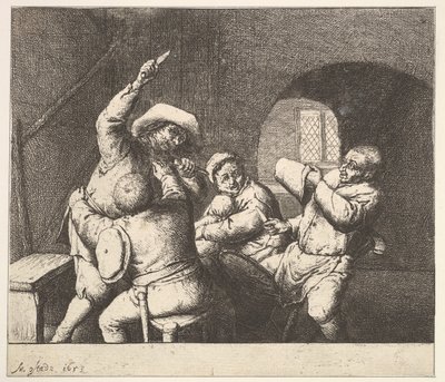 刀推力，1610-85。 作者 阿德里亚恩·扬斯（Adriaen Jansz）。范·奥斯塔德