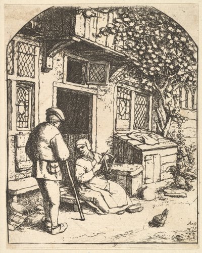 The Winder，1610-185。 作者 阿德里亚恩·扬斯（Adriaen Jansz）。范·奥斯塔德