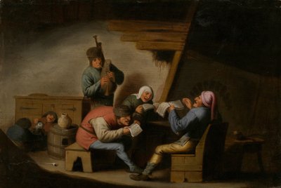 乡村歌手 作者 阿德里亚恩·扬斯（Adriaen Jansz）。范·奥斯塔德