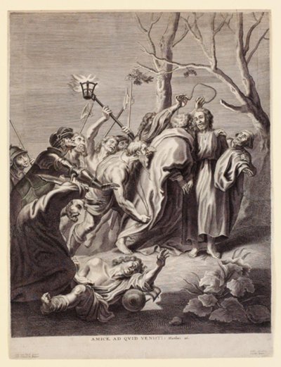 Billede fra Jesu Liv.Amice, as quid venesti 作者 吉尔斯·亨德里克斯
