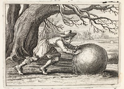 荣誉和美德，来自Johannes de Brune（1589-1658）的&39;Zinne作品的Emblemata&39;，Jan Jacobs Schipper，阿姆斯特丹，1661 作者 阿德里亚恩·彼得森·范德文纳