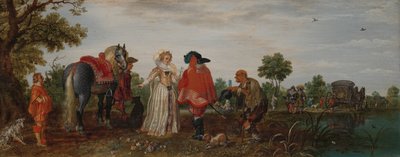 春天（会议） 作者 Adriaen Pietersz van de Venne