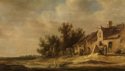 风景（板面油画） 作者 阿德里亚恩·托马斯·基（Adriaen Thomasz Key）