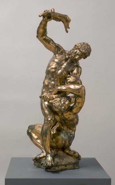 该隐杀死亚伯，1622年镀金铜 作者 Adriaen de Vries