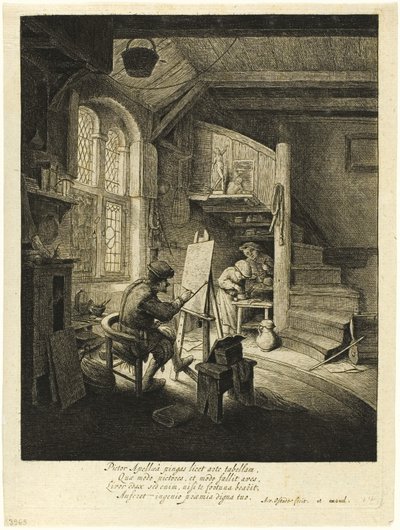 画家 作者 Adriaen van Ostade