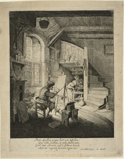 画家 作者 Adriaen van Ostade