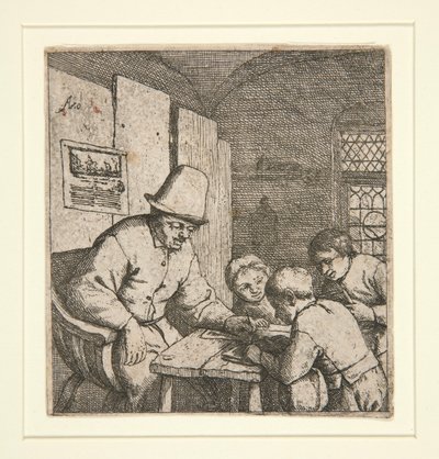 校长 作者 Adriaen van Ostade