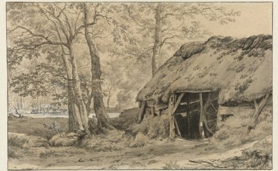 林中小屋或羊圈 作者 阿德里亚恩·范·德·韦尔德