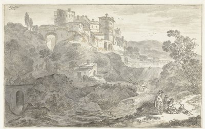 意大利式景观 作者 Adriaen van der Kabel