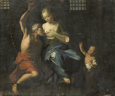 西蒙和佩罗（罗马慈善机构） 作者 Adriaen van der Werff（复制后）