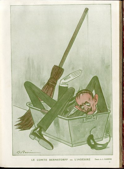 阿-巴雷尔（1874-1931）在 "幻想曲 "中的插图 作者 阿德里安·巴雷尔
