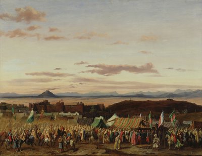 1839年10月21日，1844年征服阿尔及利亚期间的服役 作者 阿德里安·道扎兹（Adrien Dauzats）