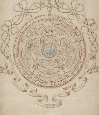 纪念查理三世，洛林公爵和巴，约1595-1605。 作者 Aegidius Sadeler II