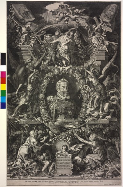 神圣罗马帝国皇帝马修一世 作者 Aegidius Sadeler或Saedeler