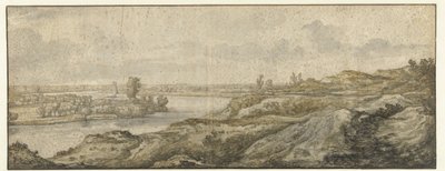 河流景观 作者 艾伯特·奎普（Aelbert Cuyp）