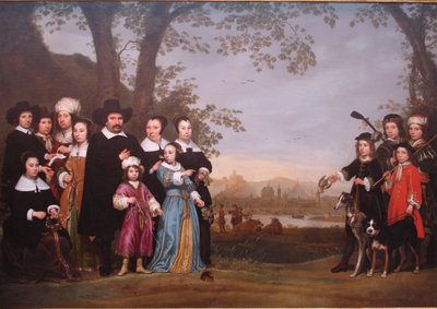 萨姆一家的肖像 作者 艾伯特·奎普（Aelbert Cuyp）