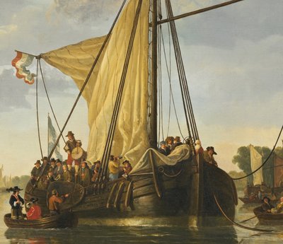 多德雷赫特的马斯 作者 艾伯特·奎普（Aelbert Cuyp）