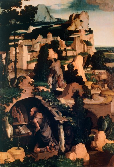 《圣杰罗姆忏悔录》，副本，作者：阿尔伯特·布茨（Albert Bouts，约 1452-1549 年） 作者 艾尔布雷希特·布特斯