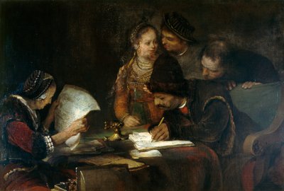婚约》，约 1670 年（布面油画） 作者 阿尔特·德·盖尔德