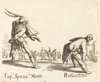 Spessa Monti 和 Bagattino 船长 作者 雅克·卡洛特