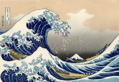 神奈川外海的巨浪 作者 葛饰北斋之后