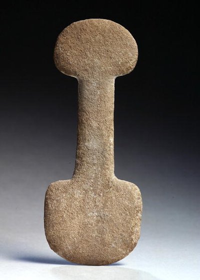 卡苏拉 "神像，安纳托利亚，约公元前2000年（大理石）。 作者 时代青铜
