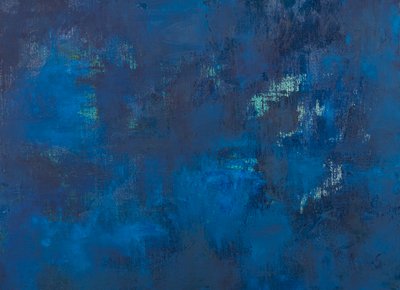 宇宙》，2018 年（布面油画） 作者 艾格尼丝·吉拉登
