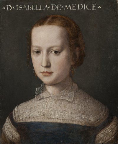 Isabella de Medici，c.1555 作者 Agnolo Bronzino