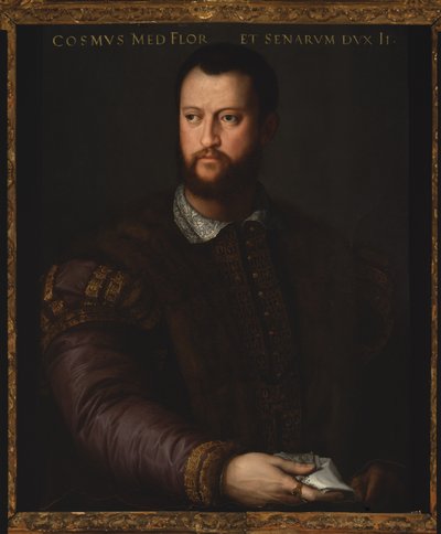 1566年科西莫一世美第奇家族肖像 作者 Agnolo Bronzino