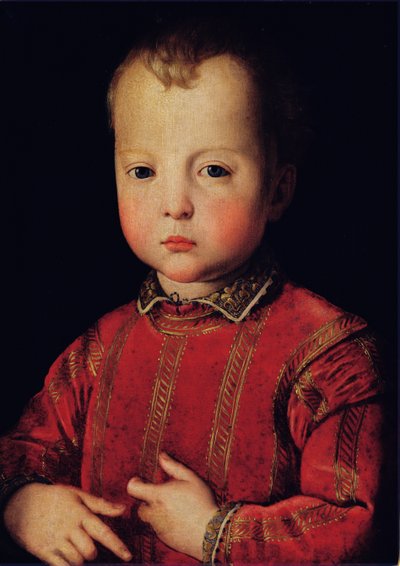 唐加西亚的肖像 作者 Agnolo Bronzino