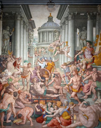 圣劳伦斯的殉道 作者 Agnolo Bronzino
