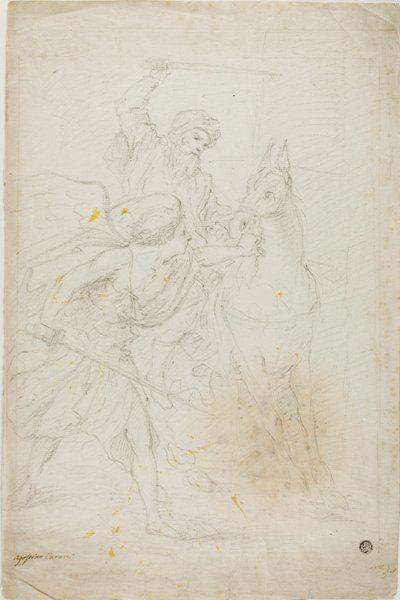 巴兰的屁股 作者 阿戈斯蒂诺·卡拉奇（Agostino Carracci）