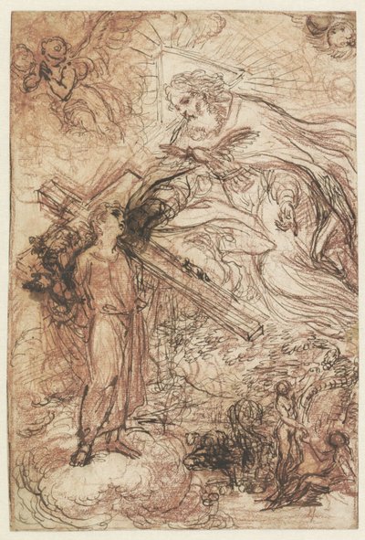 De Heilige Drieëenheid en de zondeval 作者 阿戈斯蒂诺·马苏奇（归因于）