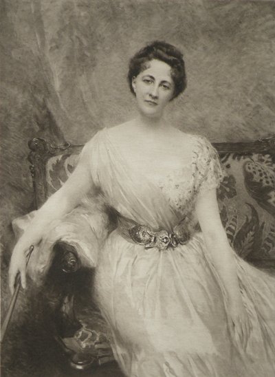 Moreau-vauthier 1906 plate 32 aime morot madame archdeacon boisseaux 1895 作者 艾梅·尼古拉斯·莫罗特
